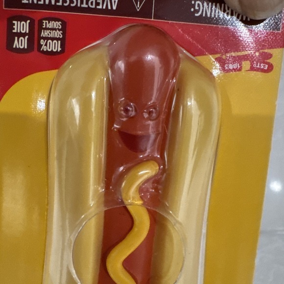 Rare Oscar Mayer Hot Dog Squishi Toy Funny Viral Tik Tok Toy NEW - Picture 2 of 3